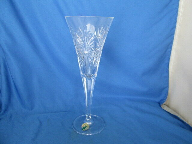 New Waterford Crystal Millennium - Health - Toasting Champagne Flute  9 1/4