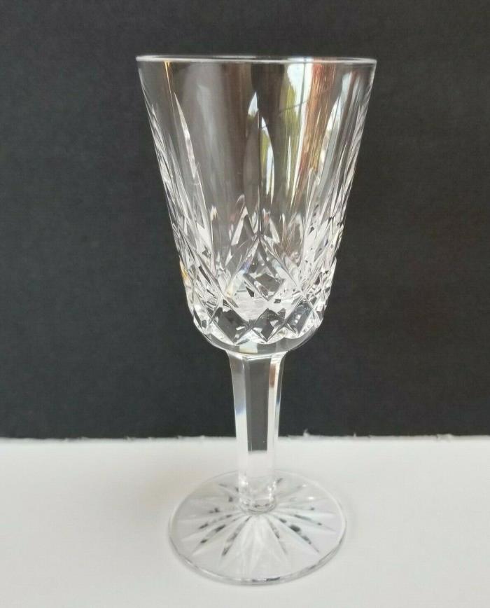 One Waterford Crystal LISMORE  Sherry Glass 5-1/8