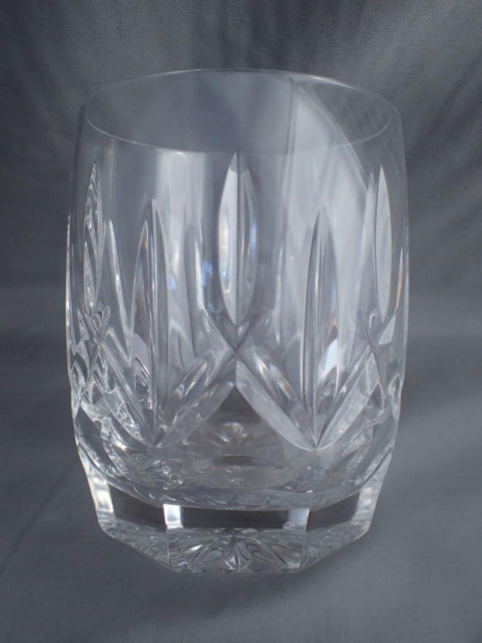 SIGNED WATERFORD WESTHAMPTON CRYSTAL GLASS DOUBLE OLD FASHIONED TUMBLER 12 OZ
