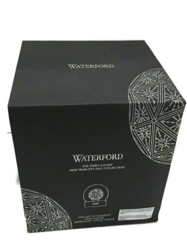 WATERFORD CRYSTAL 2019 TIMES SQUARE NEW YEARS EVE BALL GLOBE THE GIFT OF HARMONY