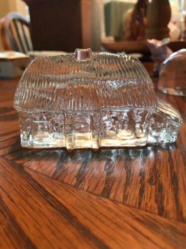 Waterford Crystal Lismore Village Cottage House Paper Weight Made in Ireland