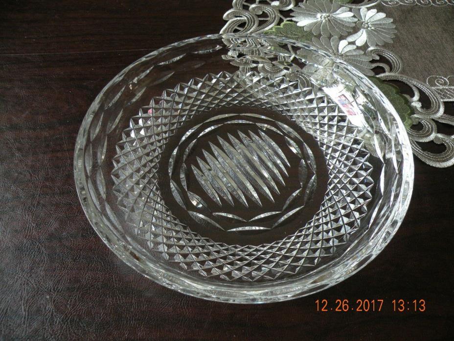 Waterford Crystal Round Centerpiece Dish 10