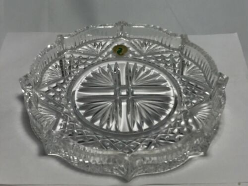 Waterford Crystal Candy Dish Pointed Star Burst Design 8