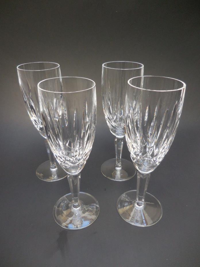WATERFORD CRYSTAL KILDARE CHAMPAGNE FLUTES 7 3/8