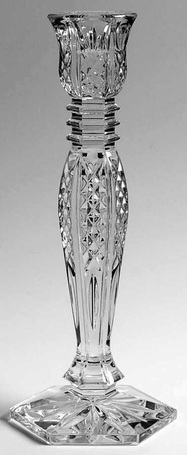 BRAND NEW - Waterford Bethany Tall Crystal Candle Holder Set of 2