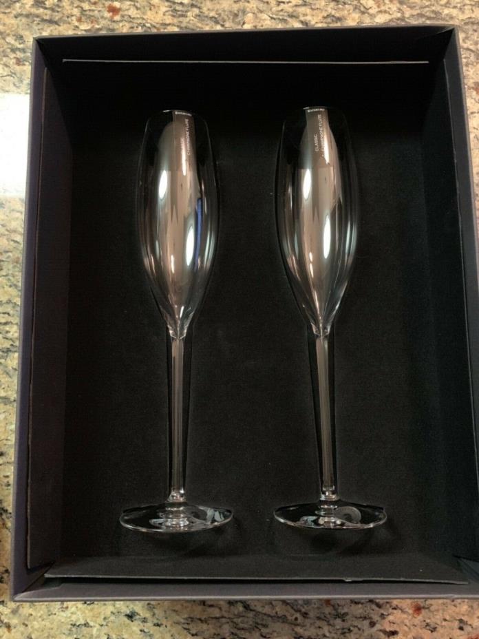 Waterford Champagne Classic Flutes.  Set Of 2