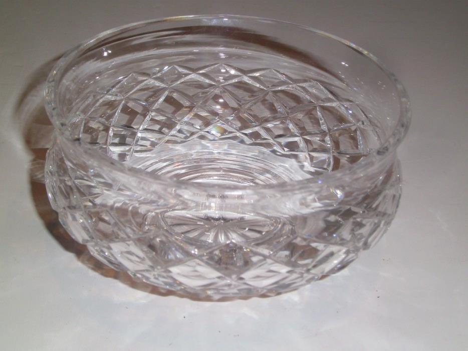Waterford Crystal Small Footed Candy Dish Bowl Signed Giftware or Comeragh