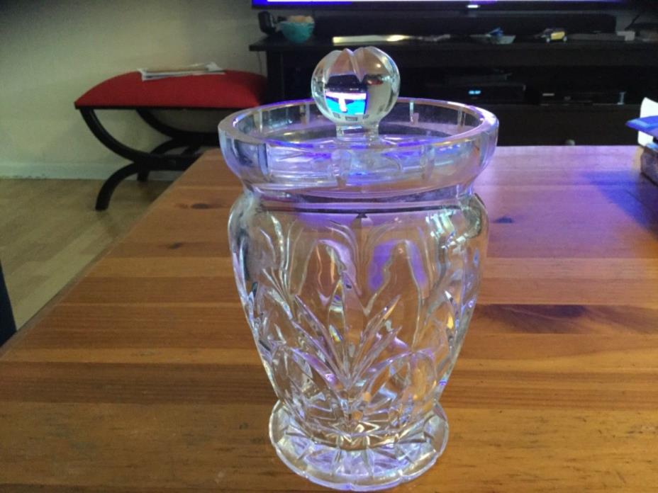 Waterford Crystal Candy /Cookie Jar