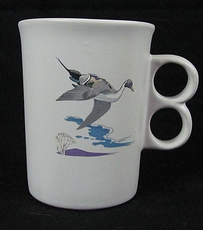 Bennington Pottery Coffee Cup Mug Waterfowl Pintail Bennington Vermont