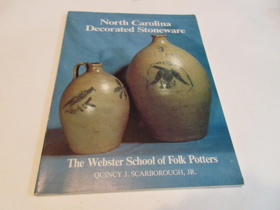 North Carolina Decorated Stoneware (1986) Southern Pottery, Potters, Clay,