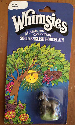 Wade Horse Whimsies (1971) Original Carded Package Canadian