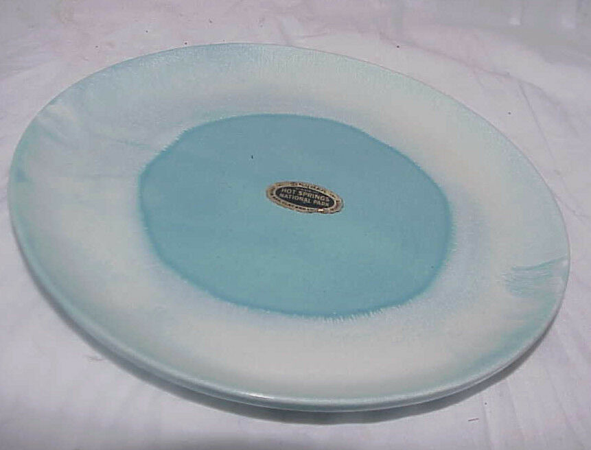 BLUE DRIP DRYDEN HOT SPRINGS AR 9 IN PLATE