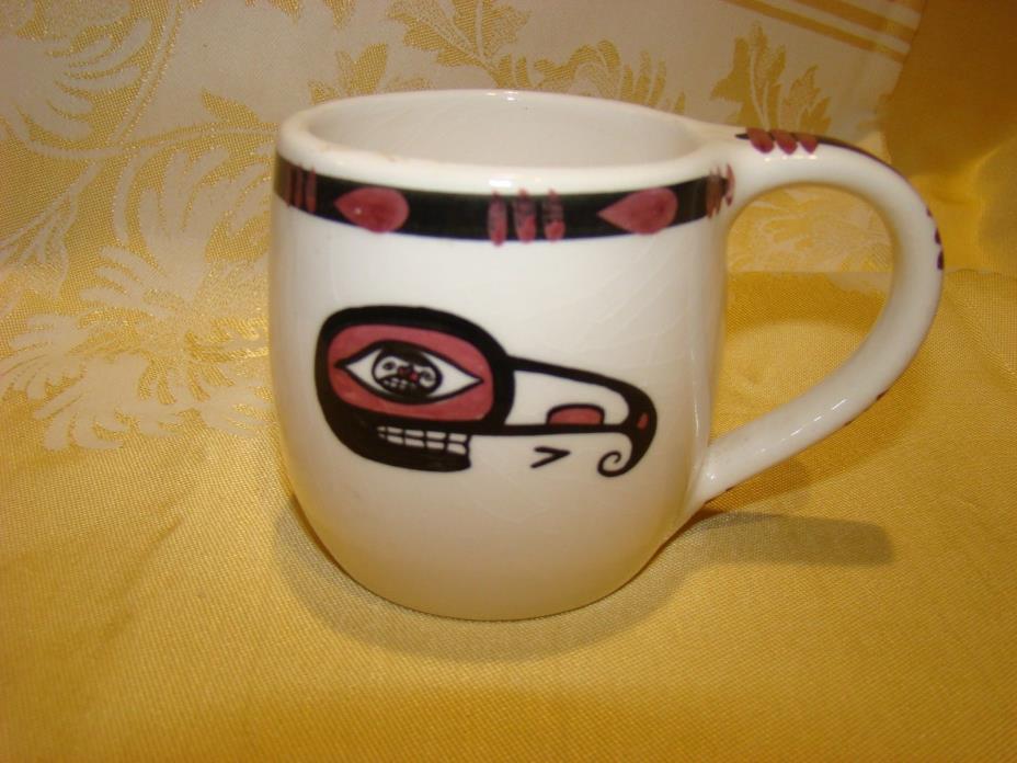 Vintage Lambert Potteries Vancouver Mosquito #10 Mug  West Coast