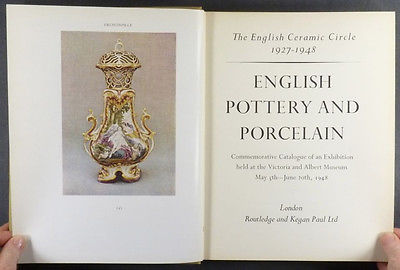 Antique English Pottery & Porcelain -1948 English Ceramic Circle Exhibit Catalog