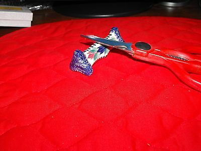 Vintage French Faience Knife Rest by Henriot Quimper France