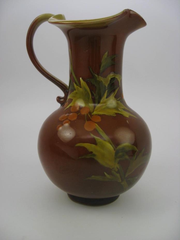 Rookwood Pottery Pitcher Standard Glaze E.D.F. Emma Foertmeyer 1890