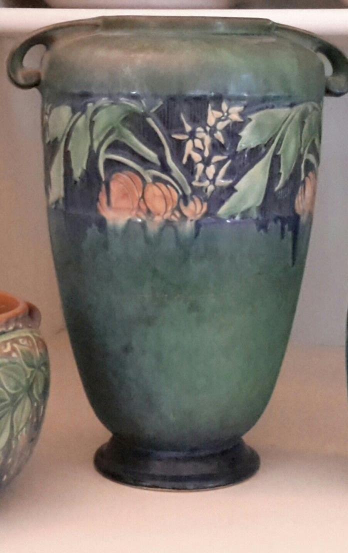 Roseville Pottery 1933 Green Baneda Vase #599-12
