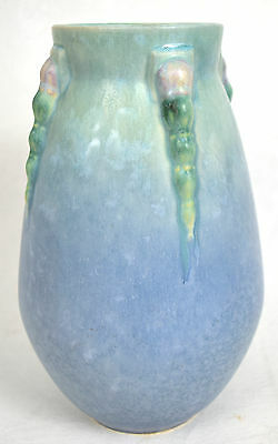 Roseville Pottery Topeo Vase Large Blue Green 262-9 USA