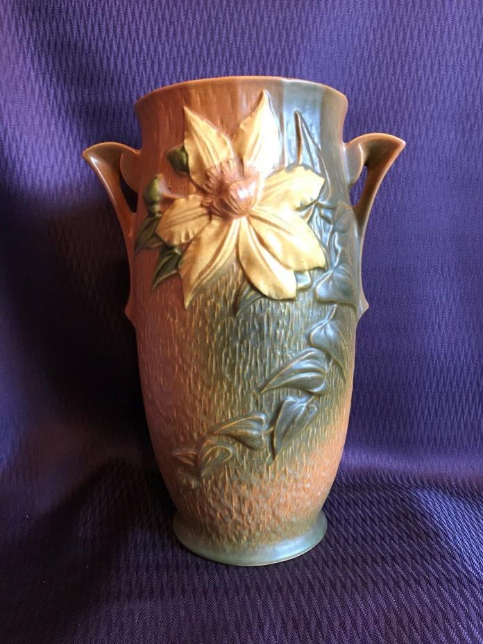 Vintage Roseville Pottery Vase 12.5