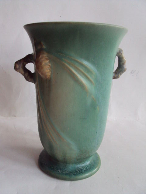 Vintage Original Roseville Pottery Pine Cone 838 - 6