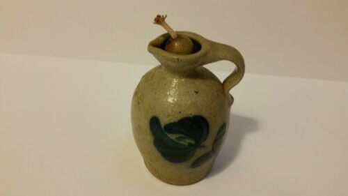 Rowe Pottery Oil Lamp 1984