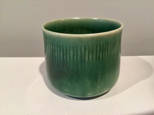 Saxbo Pottery Cabinet Vase By Eva Staehr Nielsen Denmark Signed