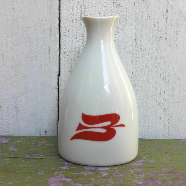 Vintage Porsgrund Porcelain Nut Shaker Vase Royal Viking Cruise Lines