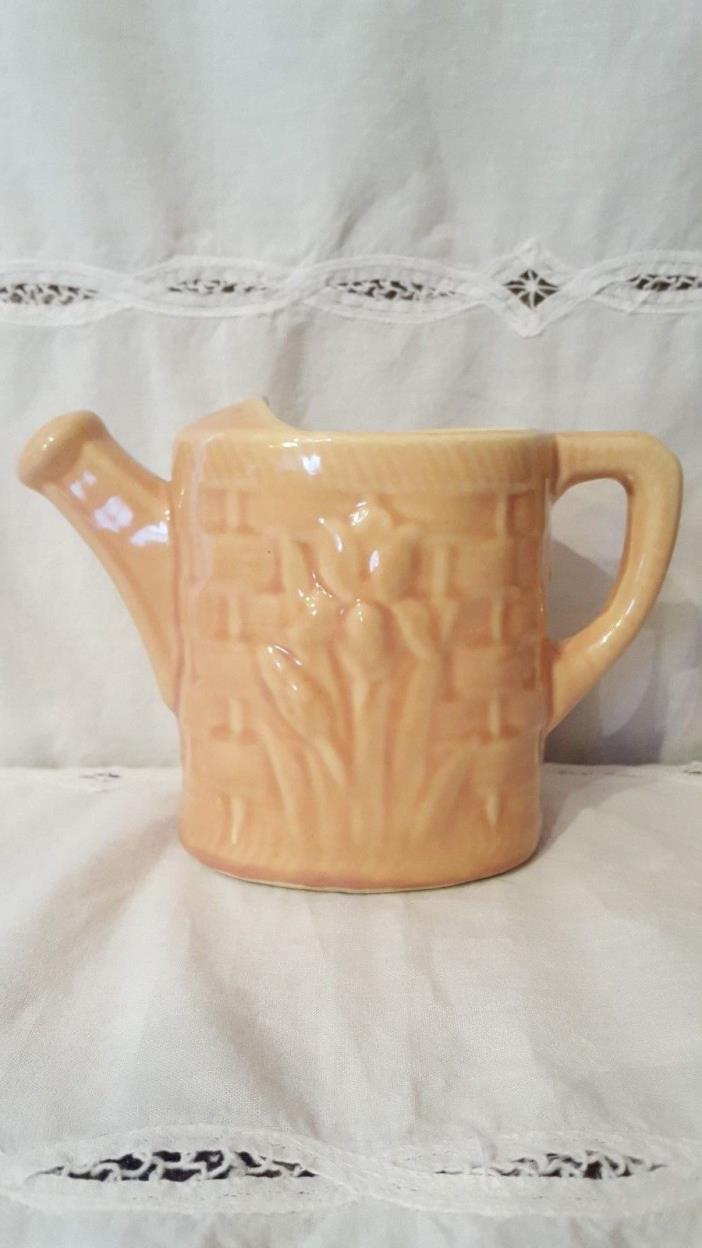 Vintage Shawnee pottery watering can Vase Planter Mint Condition