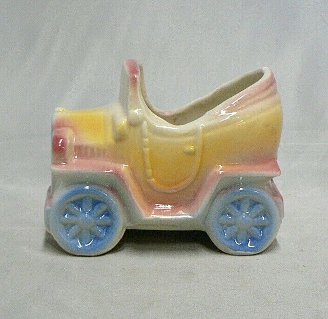 SHAWNEE POTTERY OLD TIME CAR PLANTER # 506