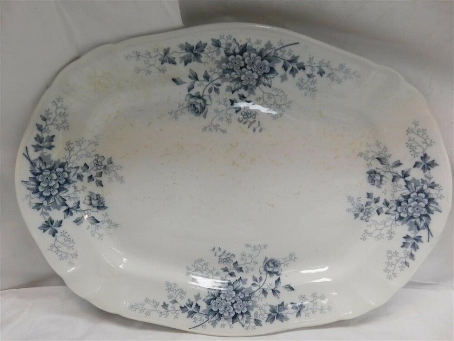Rosalind Pattern Ironstone Platter Staffordshire A. F. & Co.
