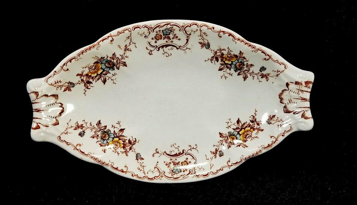Antique 'Arlington' Aesthetic Dish by T & R Boote, 1893