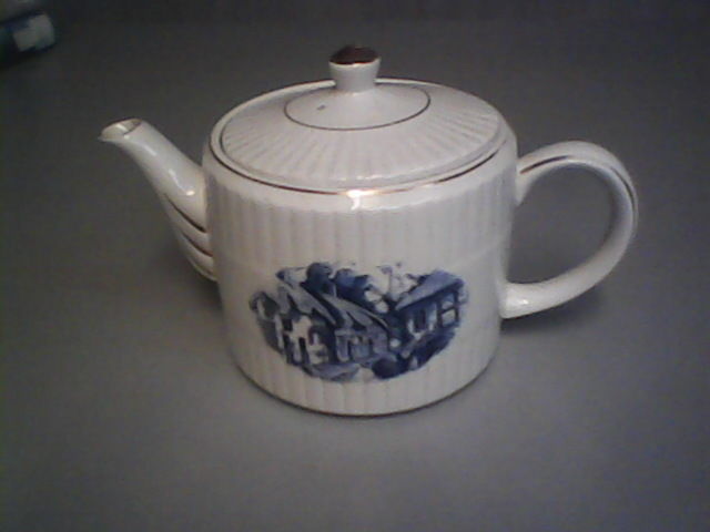 Ellgreaver Teapot Genuine Heatmaster Staffordshire Vintage!