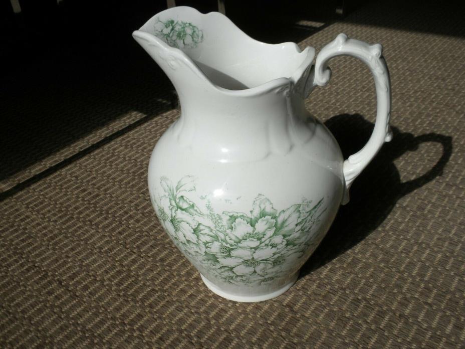 English Pitcher & Bowl