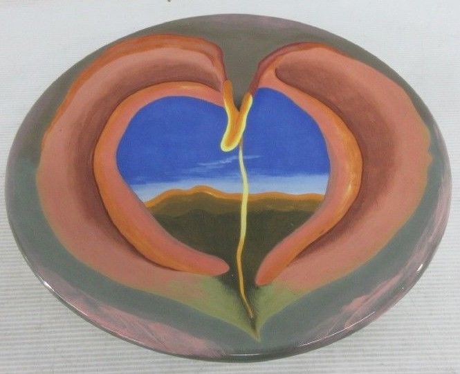 Doris VLASEK-HAILS Indianapolis Artist Mint Abstract Pottery