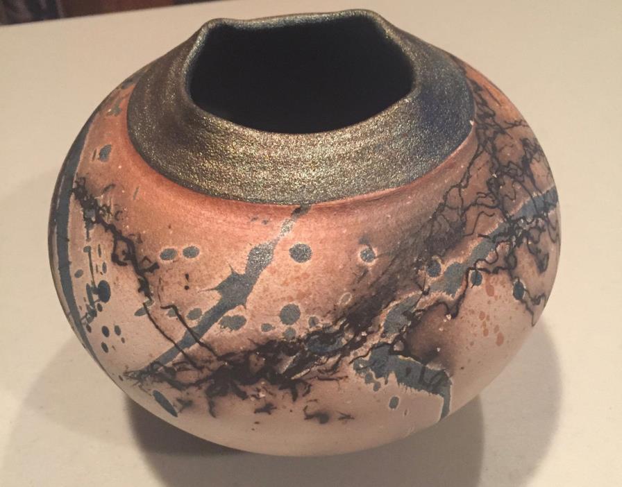 Horsehair Vase - Gorgeous Earth Tones (Signed Hannah, #25)