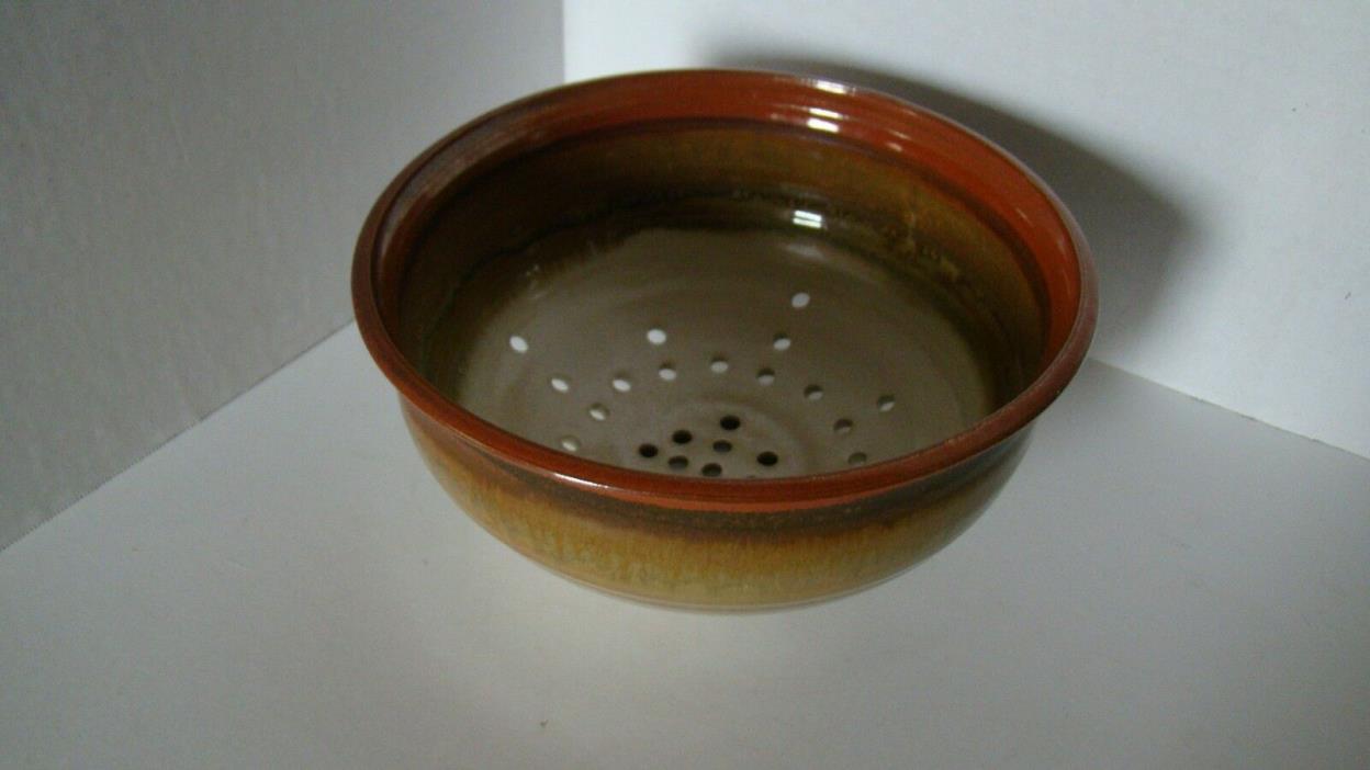 Hand Thrown Pottery Colander