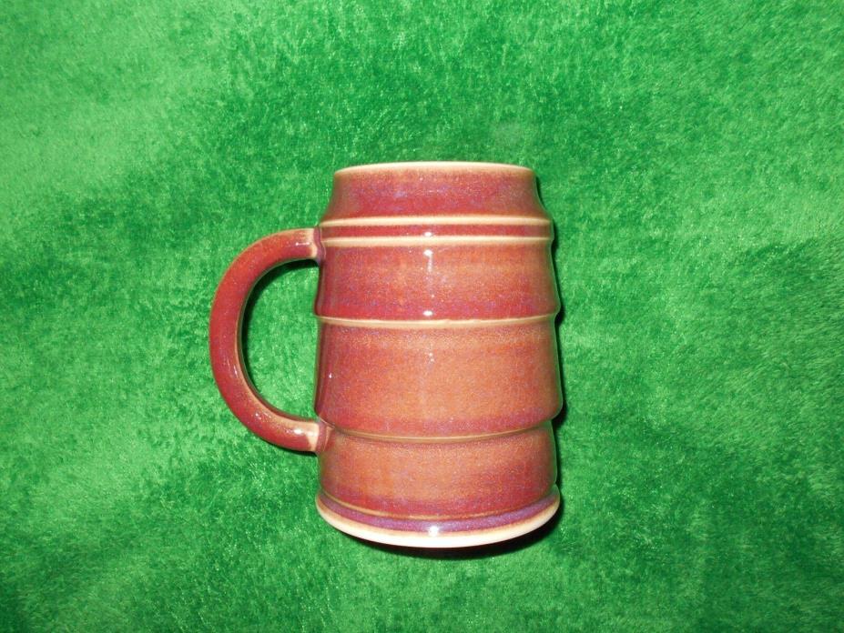 Handmade clay pottery coffee mug 20oz.