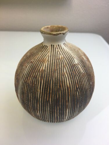 KRAVEC STUDIOS ART POTTERY MID CENTURY VASE