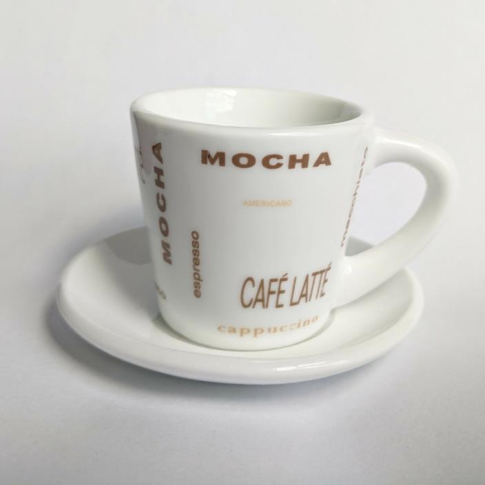 Tiny Coffee Cup with Saucer (2