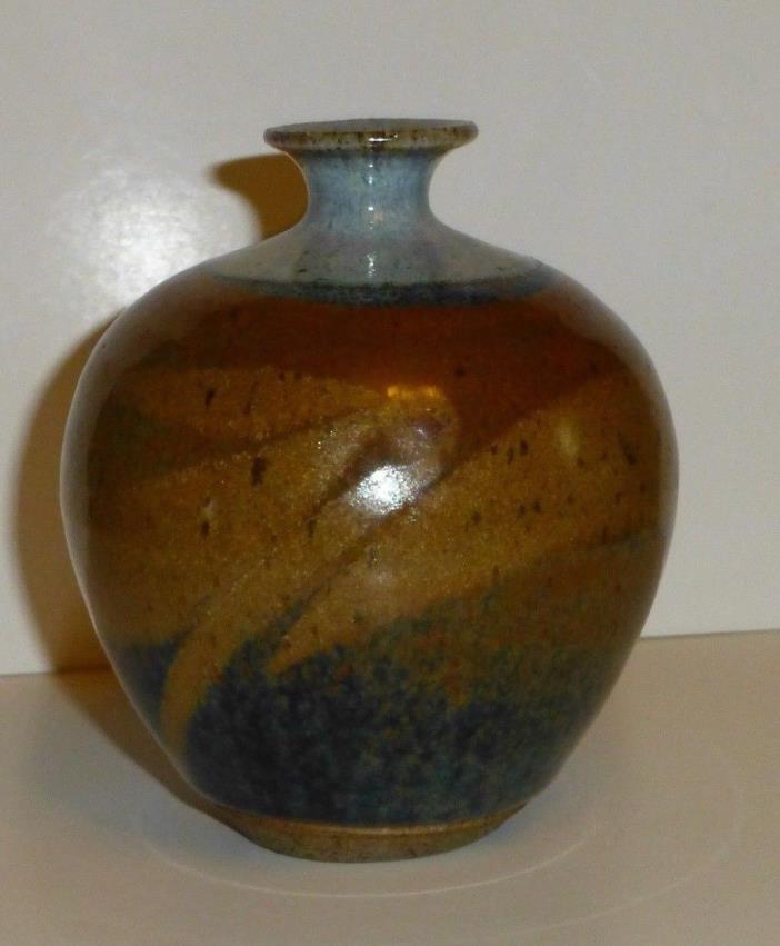 Signed Small  Art Pottery Vase