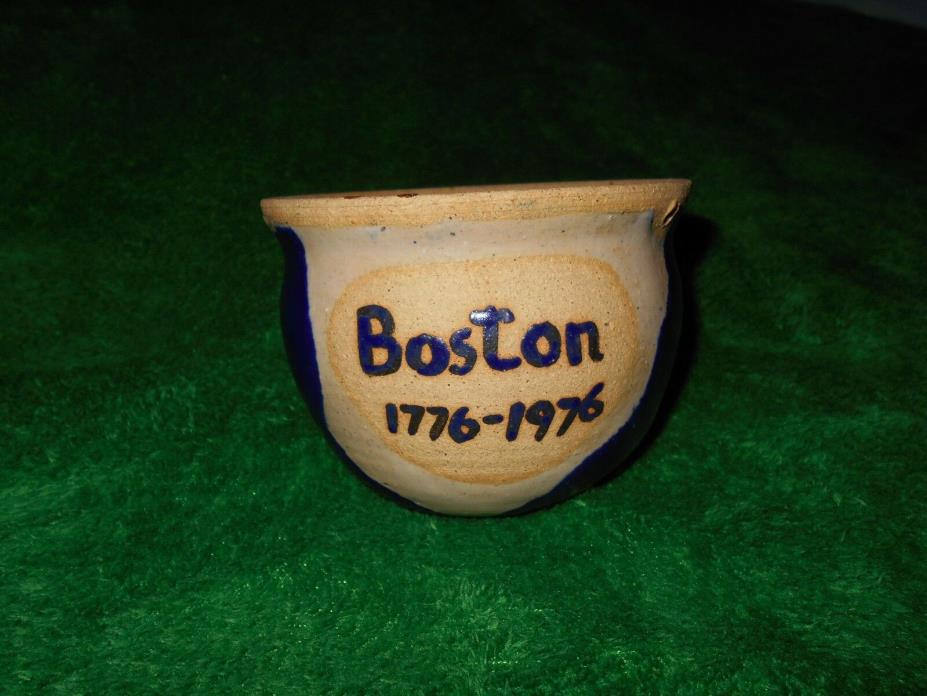 Clay pottery Boston Bean Pot from 1976 classic