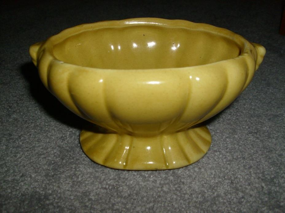 Vintage Pottery Planter Oval Mellon Pattern