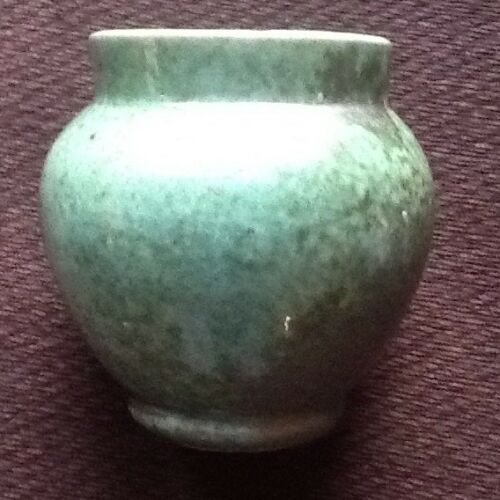Frog Skin Glazed Hand Turned Studio Pot / Vase North Carolina? Unmarked Unknown