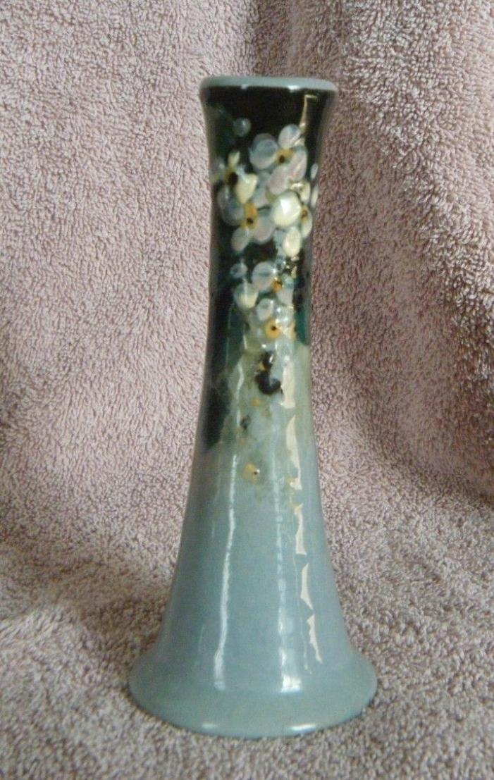Weller Pottery EOCEAN Late Line 6in. Floral Motif Vase (bottom marked WELLER)