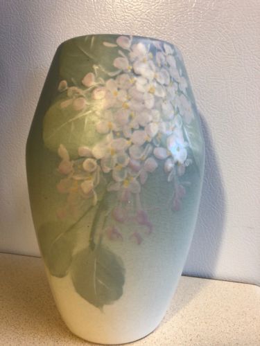 Antique Hudson Floral Weller Vase Early 1900’s