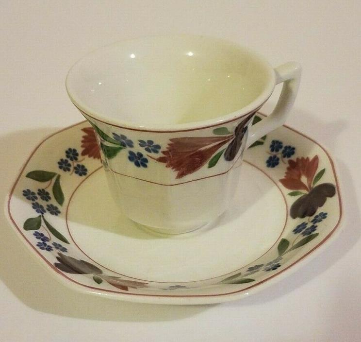 Adams Old Colonial Tea Cup and Saucer - England