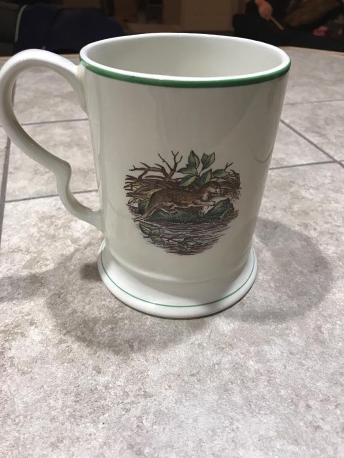 Adams coffee Mug, sporting scenes, Made in England