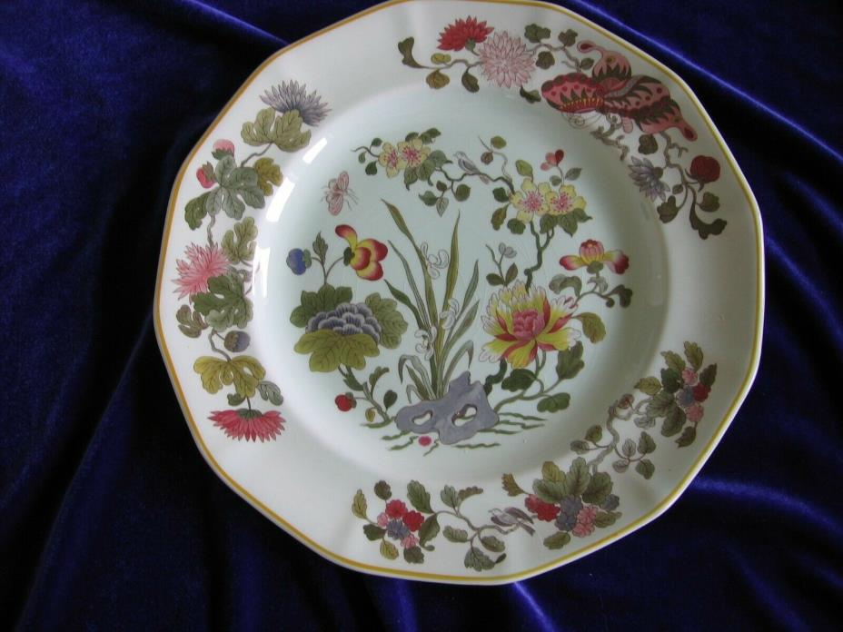 Vintage Calyx Ware Real English Ironstone England Ming Jade Dinner Plate 10.25
