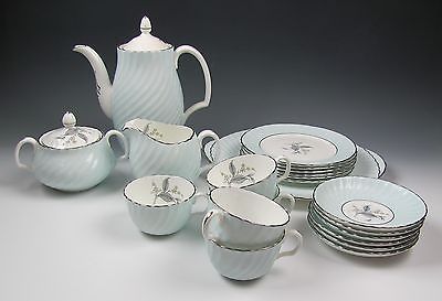 Adderly Adelphi Demitasse Tea/Coffee Set w/ Cake Plate for 5 EXCELLENT