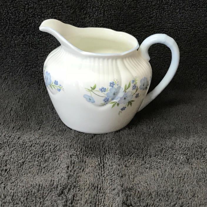 Crown Staffordshire Fine Bone China 2 3/8 Creamer Rock Garden Pattern England